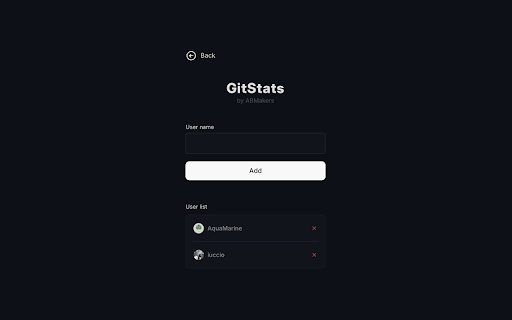 GitStats New Tab from Chrome web store to be run with OffiDocs Chromium online GitStats New Tab from Chrome web store to be run with OffiDocs Chromium online