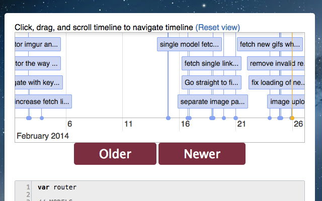 Git Time Machine from Chrome web store to be run with OffiDocs Chromium online Git Time Machine from Chrome web store to be run with OffiDocs Chromium online