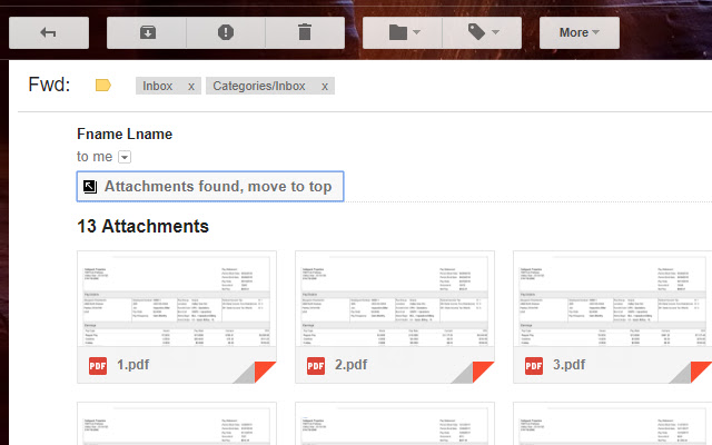 Gmail Attachments To Top from Chrome web store to be run with OffiDocs Chromium online Gmail Attachments To Top from Chrome web store to be run with OffiDocs Chromium online