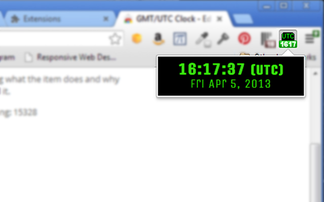 GMT/UTC Clock from Chrome web store to be run with OffiDocs Chromium online GMT/UTC Clock from Chrome web store to be run with OffiDocs Chromium online