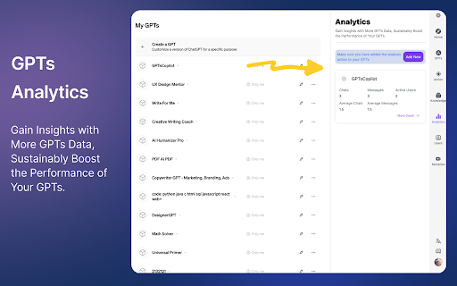 GPTs Copilot All in One Assistant for Creating Your Own GPTs from Chrome web store to be run with OffiDocs Chromium online GPTs Copilot All in One Assistant for Creating Your Own GPTs from Chrome web store to be run with OffiDocs Chromium online