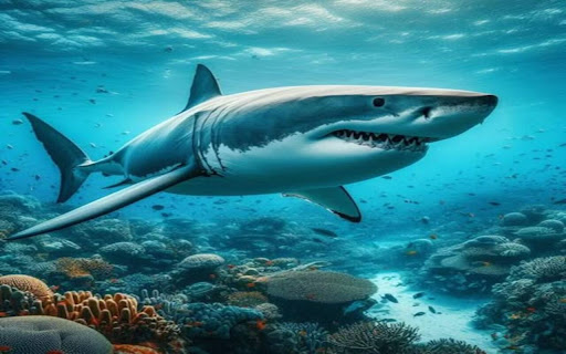 great white shark wallpaper from Chrome web store to be run with OffiDocs Chromium online great white shark wallpaper from Chrome web store to be run with OffiDocs Chromium online