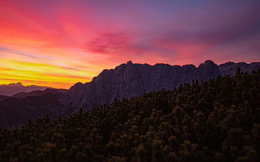 Green Trees Near Mountain during Sunset from Chrome web store to be run with OffiDocs Chromium online Green Trees Near Mountain during Sunset from Chrome web store to be run with OffiDocs Chromium online