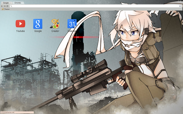 Gun Gale Online: Sinon Sniper theme 1920x1080 from Chrome web store to be run with OffiDocs Chromium online Gun Gale Online: Sinon Sniper theme 1920x1080 from Chrome web store to be run with OffiDocs Chromium online