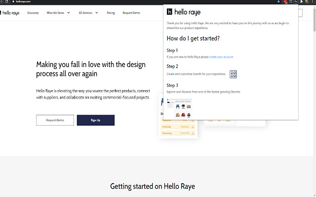 Hello Raye from Chrome web store to be run with OffiDocs Chromium online Hello Raye from Chrome web store to be run with OffiDocs Chromium online