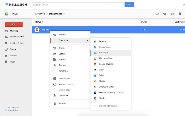 HelloSign: Online signatures made easy from Chrome web store to be run with OffiDocs Chromium online HelloSign: Online signatures made easy from Chrome web store to be run with OffiDocs Chromium online