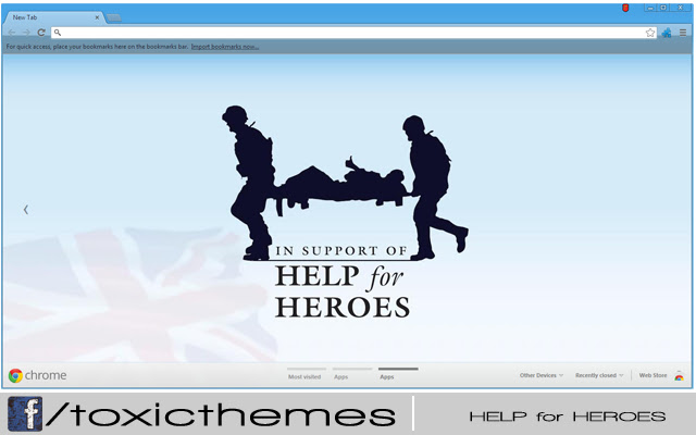 Help For Heroes from Chrome web store to be run with OffiDocs Chromium online Help For Heroes from Chrome web store to be run with OffiDocs Chromium online