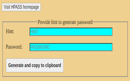 HPASS (BETA) from Chrome web store to be run with OffiDocs Chromium online HPASS (BETA) from Chrome web store to be run with OffiDocs Chromium online