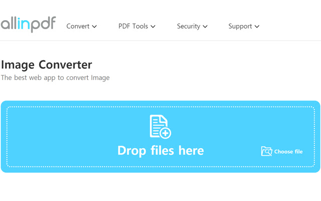 Image converter Allinpdf.com from Chrome web store to be run with OffiDocs Chromium online Image converter Allinpdf.com from Chrome web store to be run with OffiDocs Chromium online