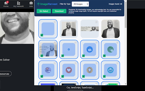 ImageHarvest from Chrome web store to be run with OffiDocs Chromium online ImageHarvest from Chrome web store to be run with OffiDocs Chromium online