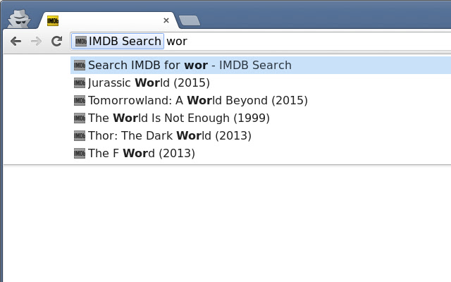 IMDB Search from Chrome web store to be run with OffiDocs Chromium online IMDB Search from Chrome web store to be run with OffiDocs Chromium online