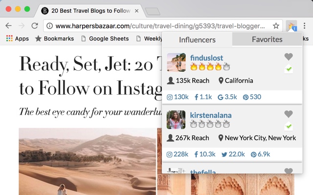 Influencer Engage from Chrome web store to be run with OffiDocs Chromium online Influencer Engage from Chrome web store to be run with OffiDocs Chromium online