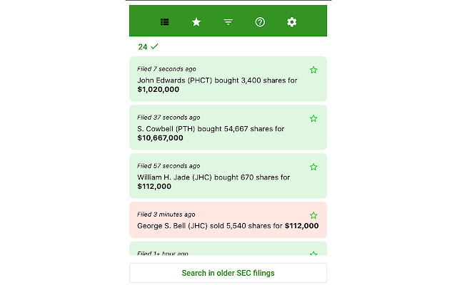 Insider Trading Alerts from Chrome web store to be run with OffiDocs Chromium online Insider Trading Alerts from Chrome web store to be run with OffiDocs Chromium online