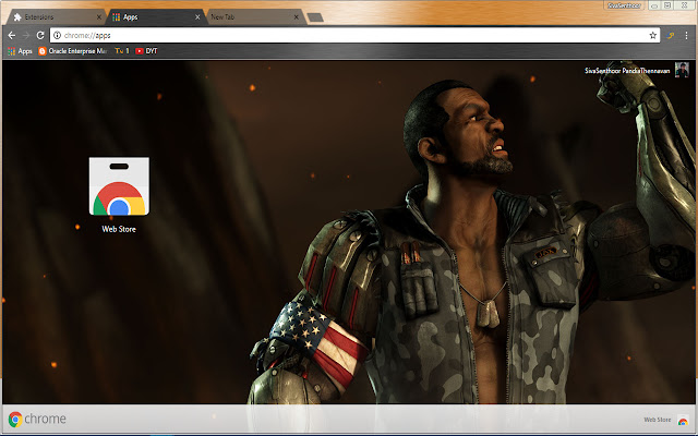 Iron Hand Jax Mortal Kombat Gaming Theme from Chrome web store to be run with OffiDocs Chromium online Iron Hand Jax Mortal Kombat Gaming Theme from Chrome web store to be run with OffiDocs Chromium online