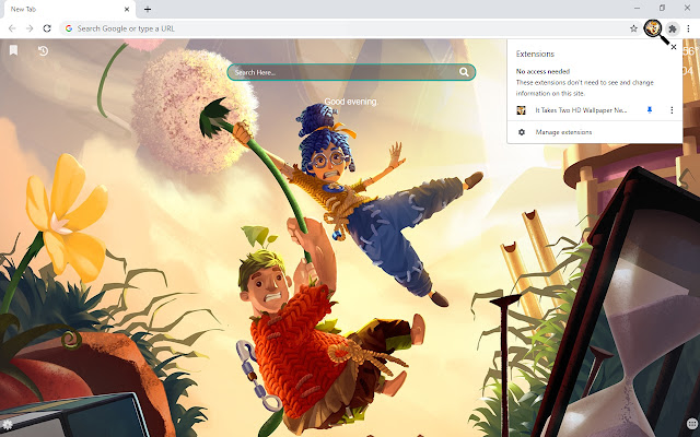 It Takes Two HD Wallpaper New Tab from Chrome web store to be run with OffiDocs Chromium online It Takes Two HD Wallpaper New Tab from Chrome web store to be run with OffiDocs Chromium online