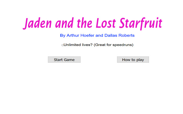 Jaden and the Lost Starfruit from Chrome web store to be run with OffiDocs Chromium online Jaden and the Lost Starfruit from Chrome web store to be run with OffiDocs Chromium online