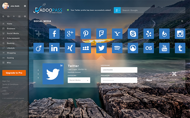 JadooPass from Chrome web store to be run with OffiDocs Chromium online JadooPass from Chrome web store to be run with OffiDocs Chromium online