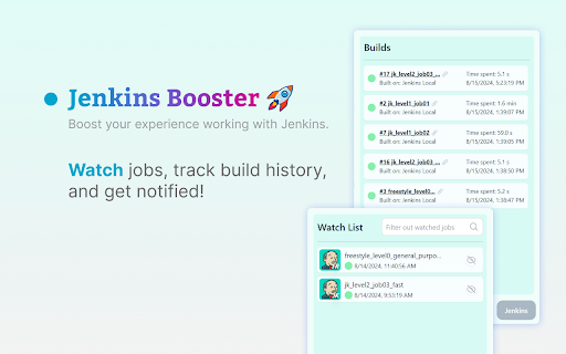 Jenkins Booster from Chrome web store to be run with OffiDocs Chromium online Jenkins Booster from Chrome web store to be run with OffiDocs Chromium online