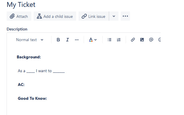 Jira Template Filler from Chrome web store to be run with OffiDocs Chromium online Jira Template Filler from Chrome web store to be run with OffiDocs Chromium online