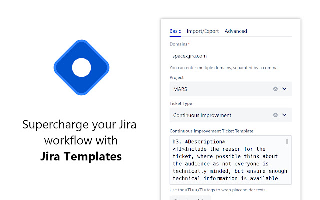 Jira Templates from Chrome web store to be run with OffiDocs Chromium online Jira Templates from Chrome web store to be run with OffiDocs Chromium online