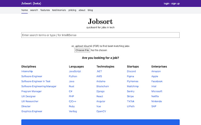 Jobsort from Chrome web store to be run with OffiDocs Chromium online Jobsort from Chrome web store to be run with OffiDocs Chromium online