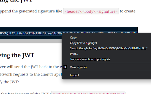 JWT.io Viewer from Chrome web store to be run with OffiDocs Chromium online JWT.io Viewer from Chrome web store to be run with OffiDocs Chromium online
