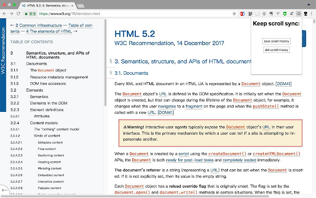 Keep scroll sync from Chrome web store to be run with OffiDocs Chromium online Keep scroll sync from Chrome web store to be run with OffiDocs Chromium online