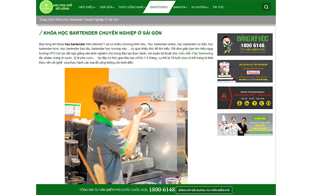 Khóa Học Bartender HPCViet from Chrome web store to be run with OffiDocs Chromium online Khóa Học Bartender HPCViet from Chrome web store to be run with OffiDocs Chromium online