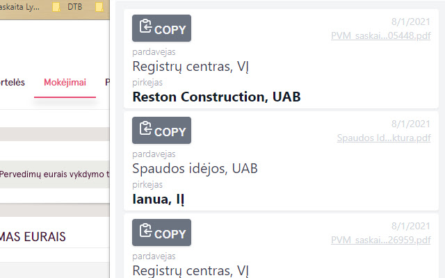 Kopster, fill invoice data in 1 click from Chrome web store to be run with OffiDocs Chromium online Kopster, fill invoice data in 1 click from Chrome web store to be run with OffiDocs Chromium online