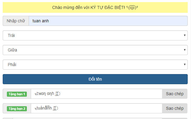 Kí tự đặc biệt from Chrome web store to be run with OffiDocs Chromium online Kí tự đặc biệt from Chrome web store to be run with OffiDocs Chromium online
