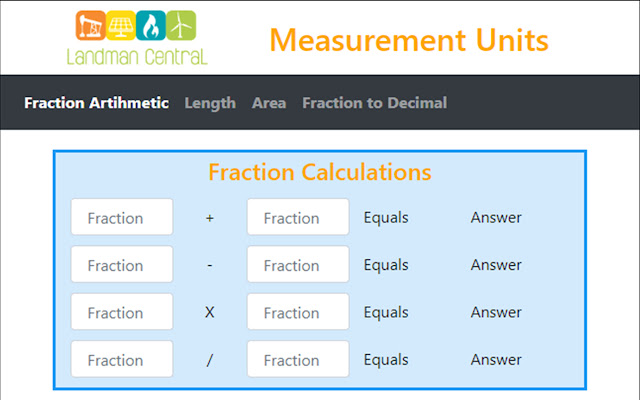 Landman Central Unit Conversion from Chrome web store to be run with OffiDocs Chromium online Landman Central Unit Conversion from Chrome web store to be run with OffiDocs Chromium online