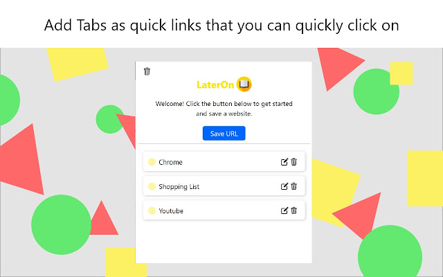 LaterOn from Chrome web store to be run with OffiDocs Chromium online LaterOn from Chrome web store to be run with OffiDocs Chromium online