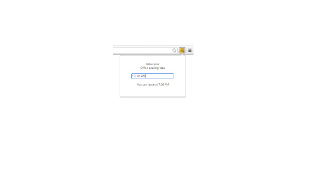 Leave At from Chrome web store to be run with OffiDocs Chromium online Leave At from Chrome web store to be run with OffiDocs Chromium online