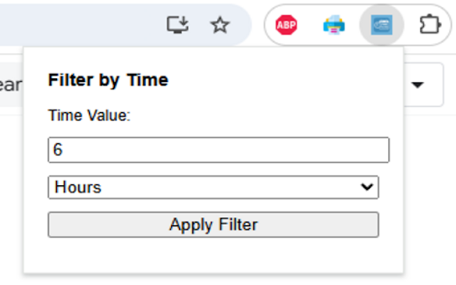 LinkedIn Job Time Filter from Chrome web store to be run with OffiDocs Chromium online LinkedIn Job Time Filter from Chrome web store to be run with OffiDocs Chromium online