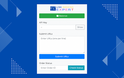 Link Indexing Tool by LinkIndexingExpert from Chrome web store to be run with OffiDocs Chromium online Link Indexing Tool by LinkIndexingExpert from Chrome web store to be run with OffiDocs Chromium online