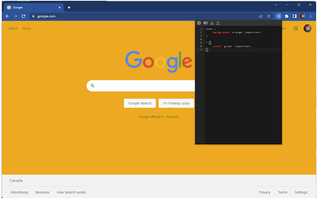 Live CSS Tester from Chrome web store to be run with OffiDocs Chromium online Live CSS Tester from Chrome web store to be run with OffiDocs Chromium online
