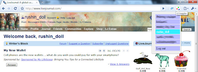 LJ Account Juggler from Chrome web store to be run with OffiDocs Chromium online LJ Account Juggler from Chrome web store to be run with OffiDocs Chromium online