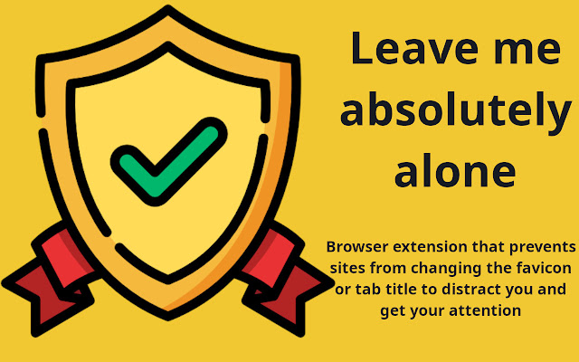 LMAA Leave me absolutely alone from Chrome web store to be run with OffiDocs Chromium online LMAA Leave me absolutely alone from Chrome web store to be run with OffiDocs Chromium online