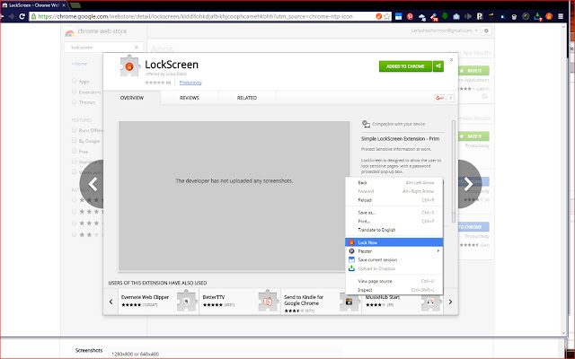 LockScreen from Chrome web store to be run with OffiDocs Chromium online LockScreen from Chrome web store to be run with OffiDocs Chromium online