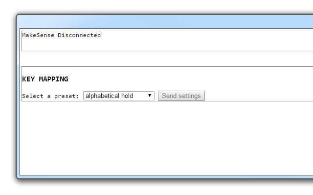 MakeSense Easy Key Remapping from Chrome web store to be run with OffiDocs Chromium online MakeSense Easy Key Remapping from Chrome web store to be run with OffiDocs Chromium online