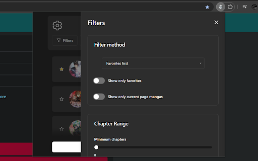 Manga Library from Chrome web store to be run with OffiDocs Chromium online Manga Library from Chrome web store to be run with OffiDocs Chromium online