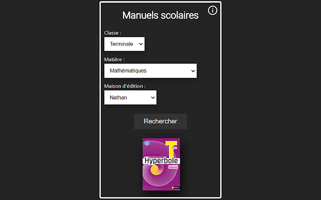 Manuels scolaires from Chrome web store to be run with OffiDocs Chromium online Manuels scolaires from Chrome web store to be run with OffiDocs Chromium online