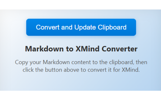 Markdown to XMind from Chrome web store to be run with OffiDocs Chromium online Markdown to XMind from Chrome web store to be run with OffiDocs Chromium online