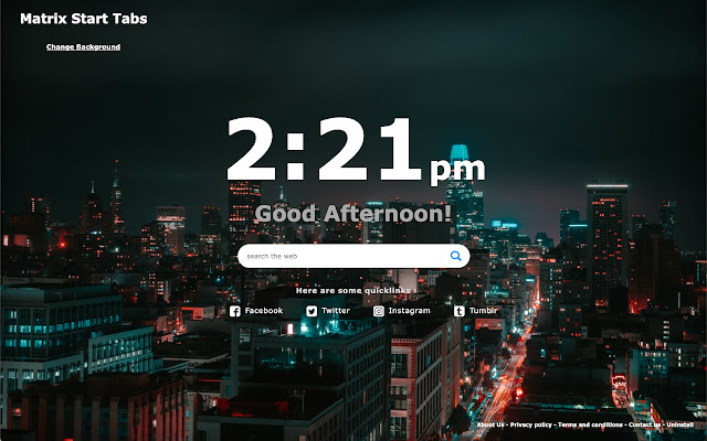 Matrix Start Tabs from Chrome web store to be run with OffiDocs Chromium online Matrix Start Tabs from Chrome web store to be run with OffiDocs Chromium online