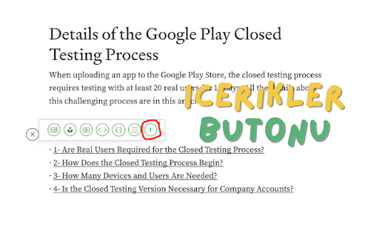 Medium İçerik Tablosu from Chrome web store to be run with OffiDocs Chromium online Medium İçerik Tablosu from Chrome web store to be run with OffiDocs Chromium online