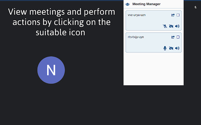 Meeting Manager from Chrome web store to be run with OffiDocs Chromium online Meeting Manager from Chrome web store to be run with OffiDocs Chromium online