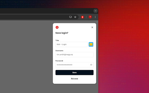 MEGA Pass: Secure password manager from Chrome web store to be run with OffiDocs Chromium online MEGA Pass: Secure password manager from Chrome web store to be run with OffiDocs Chromium online