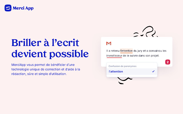 MerciApp — Correcteur orthographique Chrome from Chrome web store to be run with OffiDocs Chromium online MerciApp — Correcteur orthographique Chrome from Chrome web store to be run with OffiDocs Chromium online