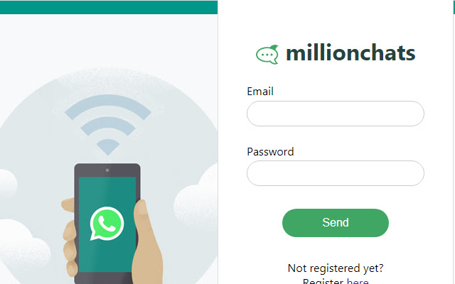 Millionchats from Chrome web store to be run with OffiDocs Chromium online Millionchats from Chrome web store to be run with OffiDocs Chromium online