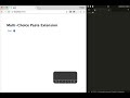 Multi Choice Paste from Chrome web store to be run with OffiDocs Chromium online Multi Choice Paste from Chrome web store to be run with OffiDocs Chromium online